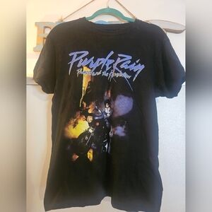 Prince Store Official & Approved Purple Rain Cover Tshirt M